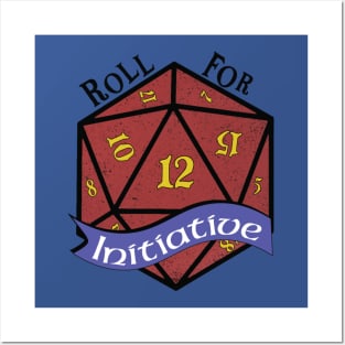 Roll for Initiative Posters and Art